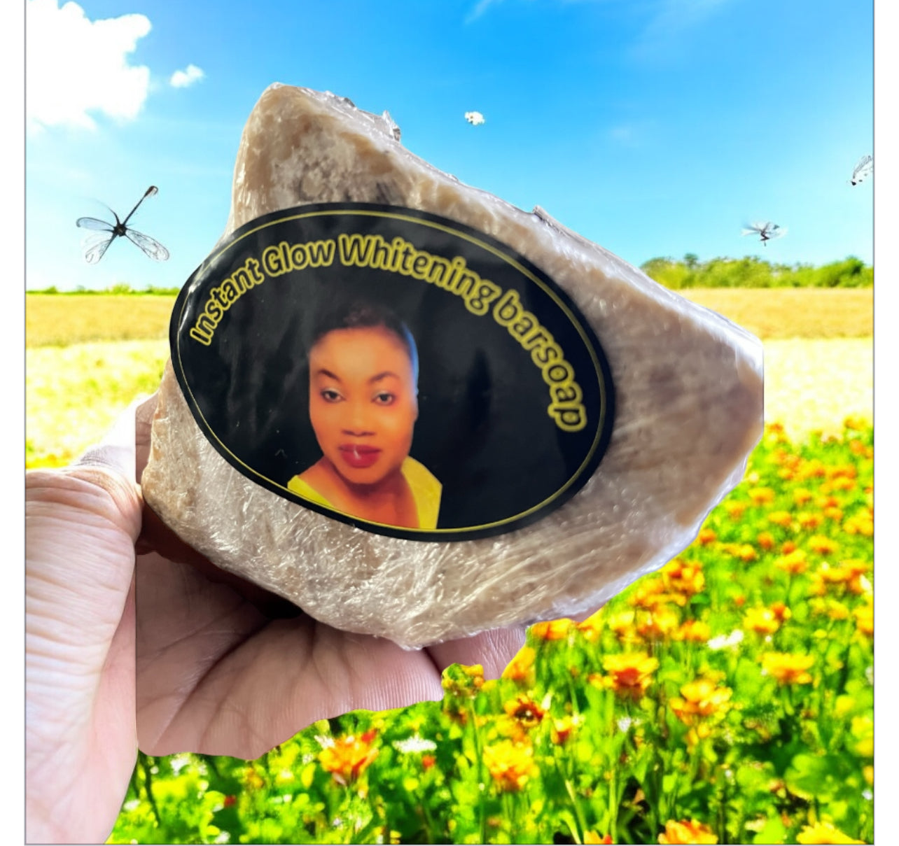 Brightening face & body soap