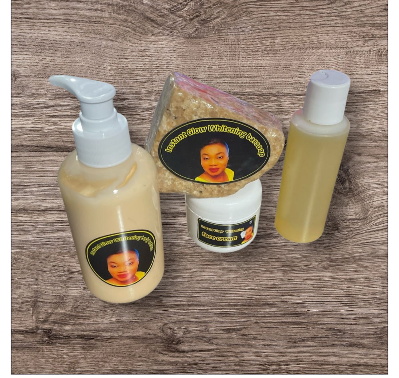 instant glow  supreme lighten sets