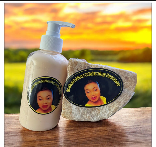 BRIGHTENING BODY LOTION & SOAP