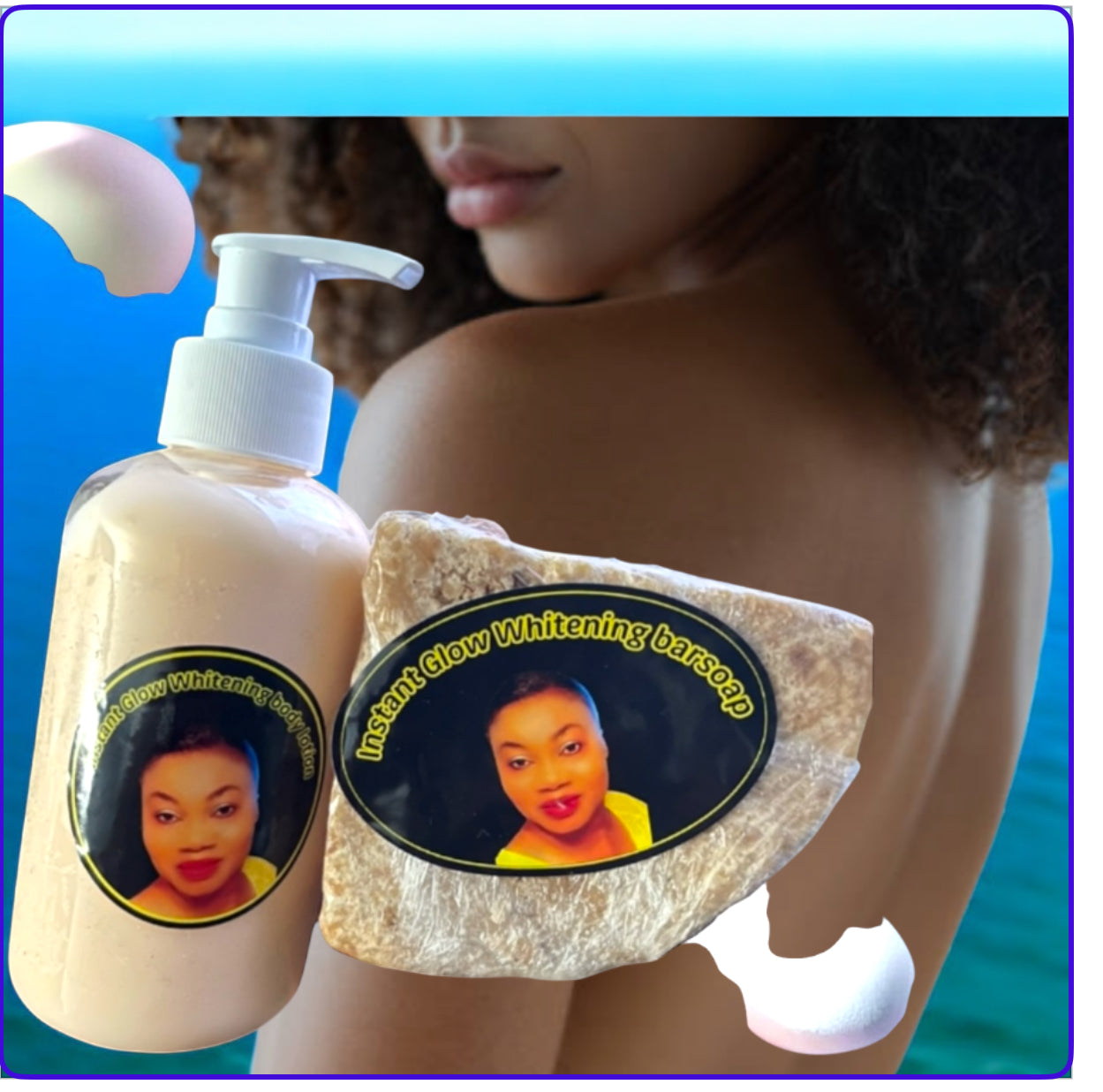 BRIGHTENING BODY LOTION & SOAP